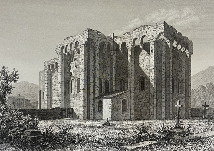 royat_eglise_saint-leger_puy-de-dome_clermont-ferrand_vers_1840_france