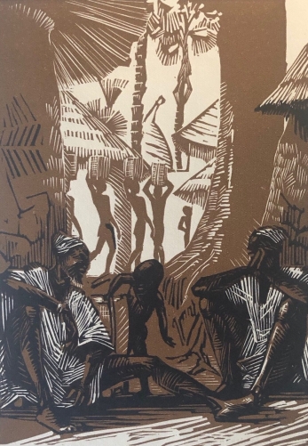afrique__germaine_balthazar-bernard_1883-1977_1931__les_vieux_et_lenfant__a_o_f