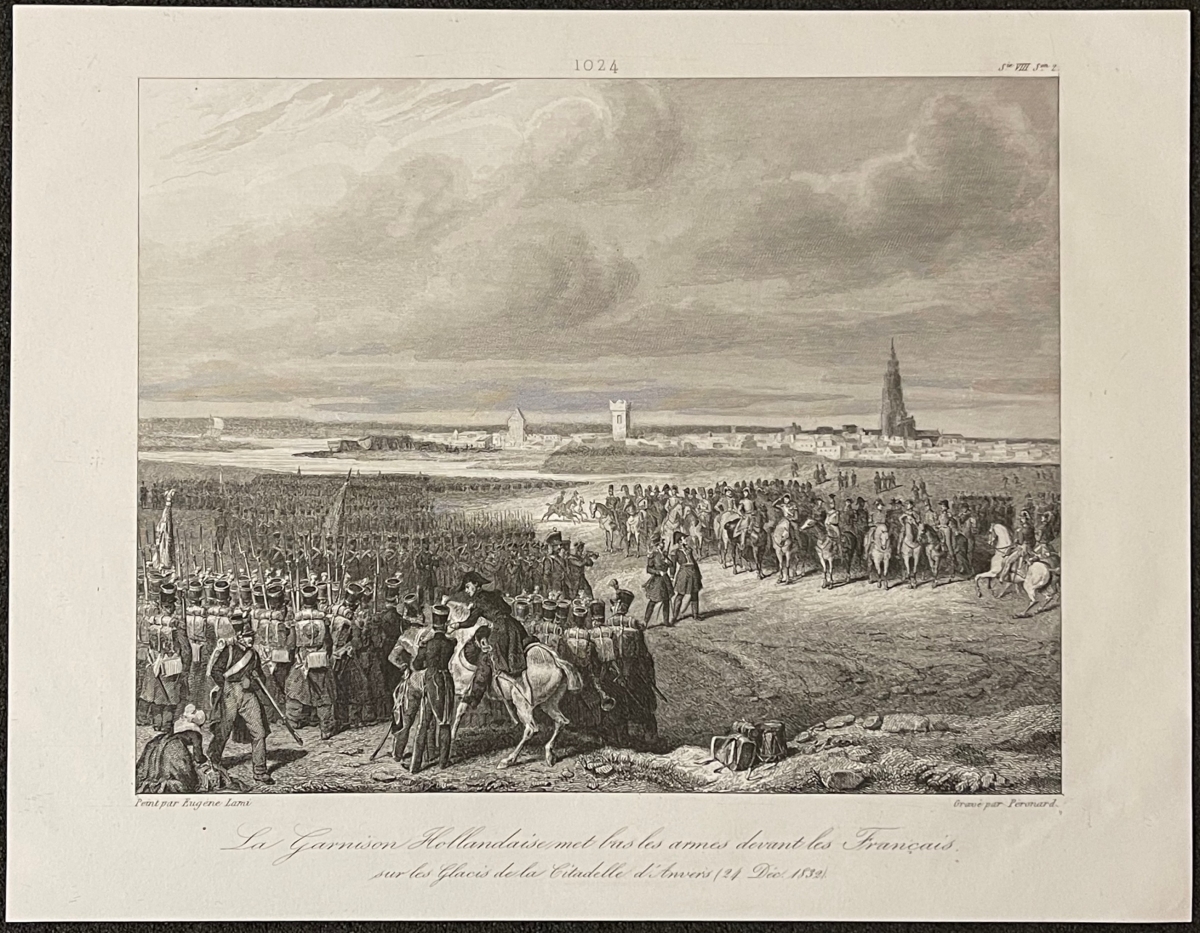 garnison_hollandaise_siege_citadelle_anvers_belgique_france_1832_c_1840