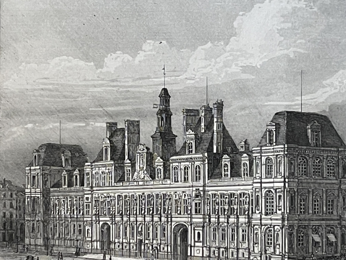 paris_hotel_de_ville_gravure_de_formster_1855_france