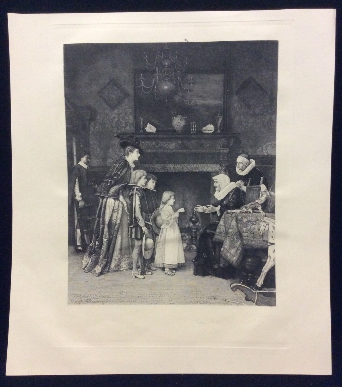 visite_aux_grands_parents_florent_willems_1823-1905_louis_lenain_1851-1903