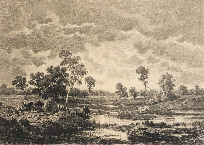 theodore_rousseau_plaine_de_chailly_graveur_ch_pinet_pointe_seche_1910_barbizon