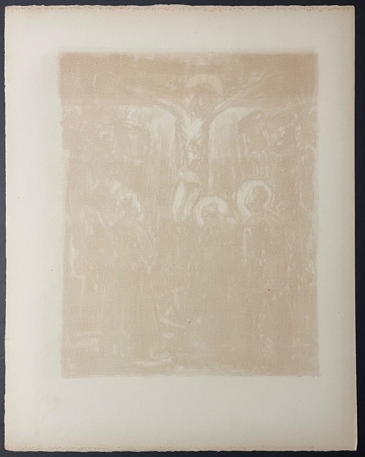 c_bouleau_jesus-christ_la_crucifixion_passion_contemporaine_1944_lithographie