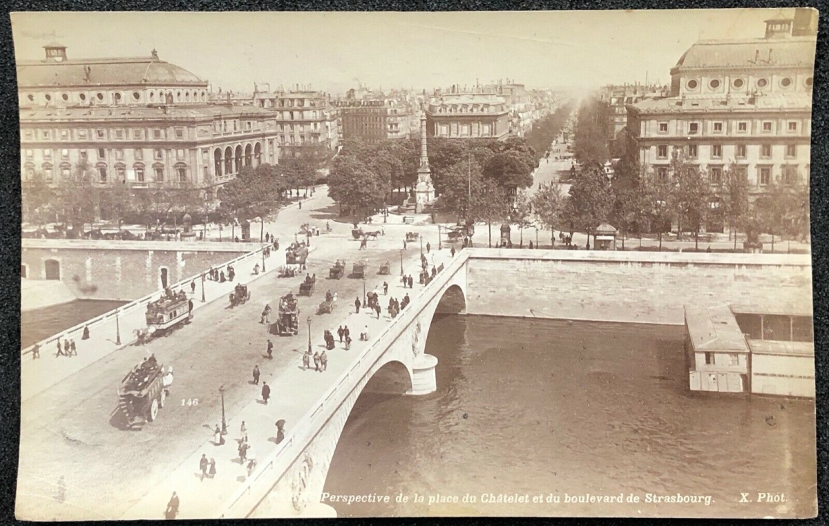 edouard_hautecoeur_place_du_chatelet_bd_de_strasbourg_paris_c1875_albumine