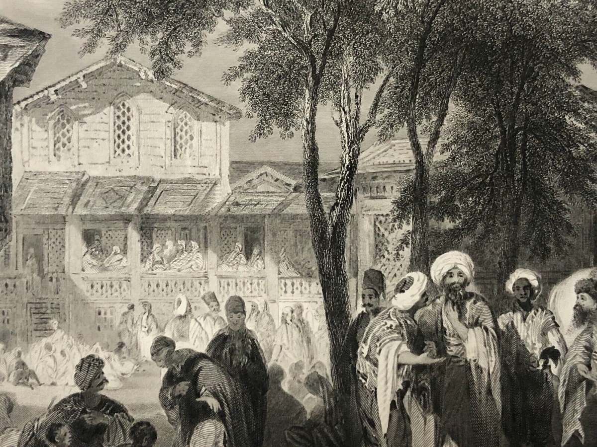 turquie_avrat_bazaar_or_slave_market_istanbul_constantinople_türkiye_1840