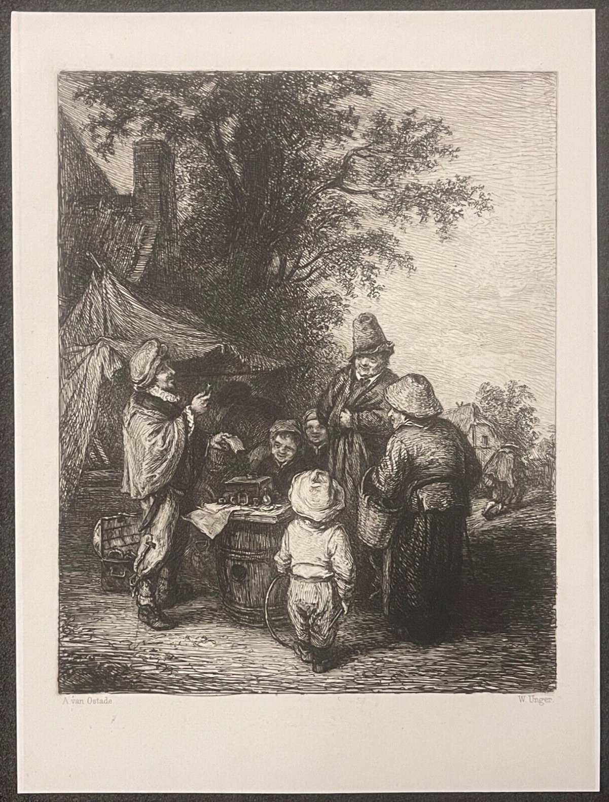 adriaen_van_ostade_1610-1685_le_charlatan_grave_par_unger_vers_1870