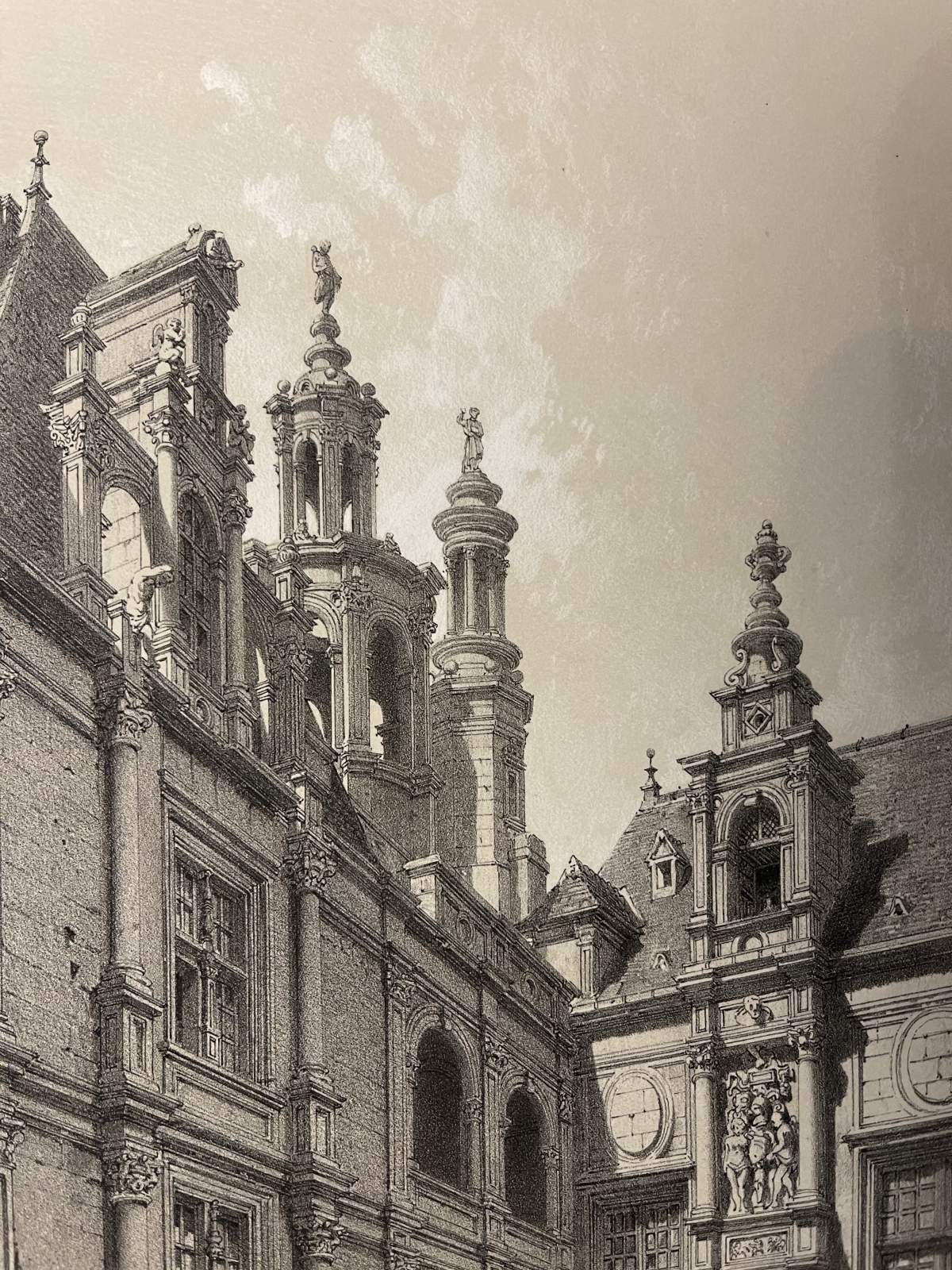 la_bourse_a_caen_ancien_manoir_decoville_1852_normandie_calvados_france