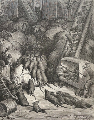 la_ligue_des_rats_gustave_dore_xylographie_fable_de_la_fontaine_1868_france