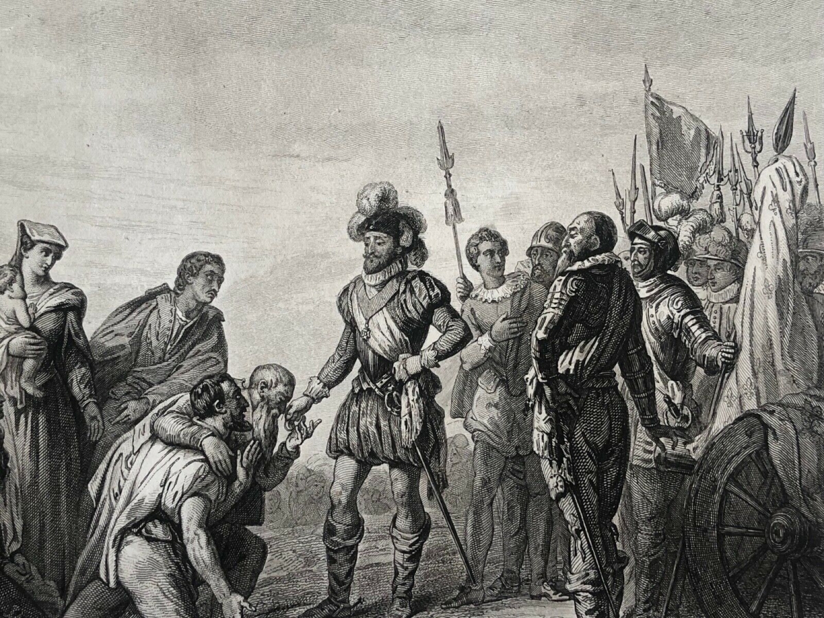 henri_iv_devant_paris_1590_gravure_dapres_rouget_vers_1845