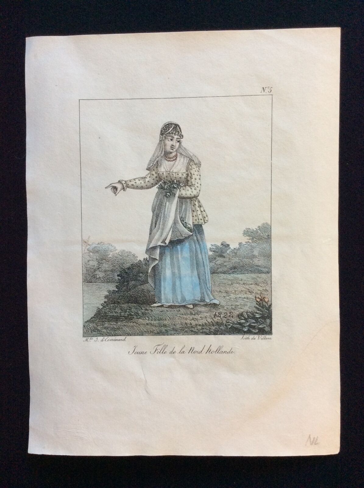 jeune_fille_nord_hollande_ines_esmenard_lith_villain_1830_pays-bas_netherlands