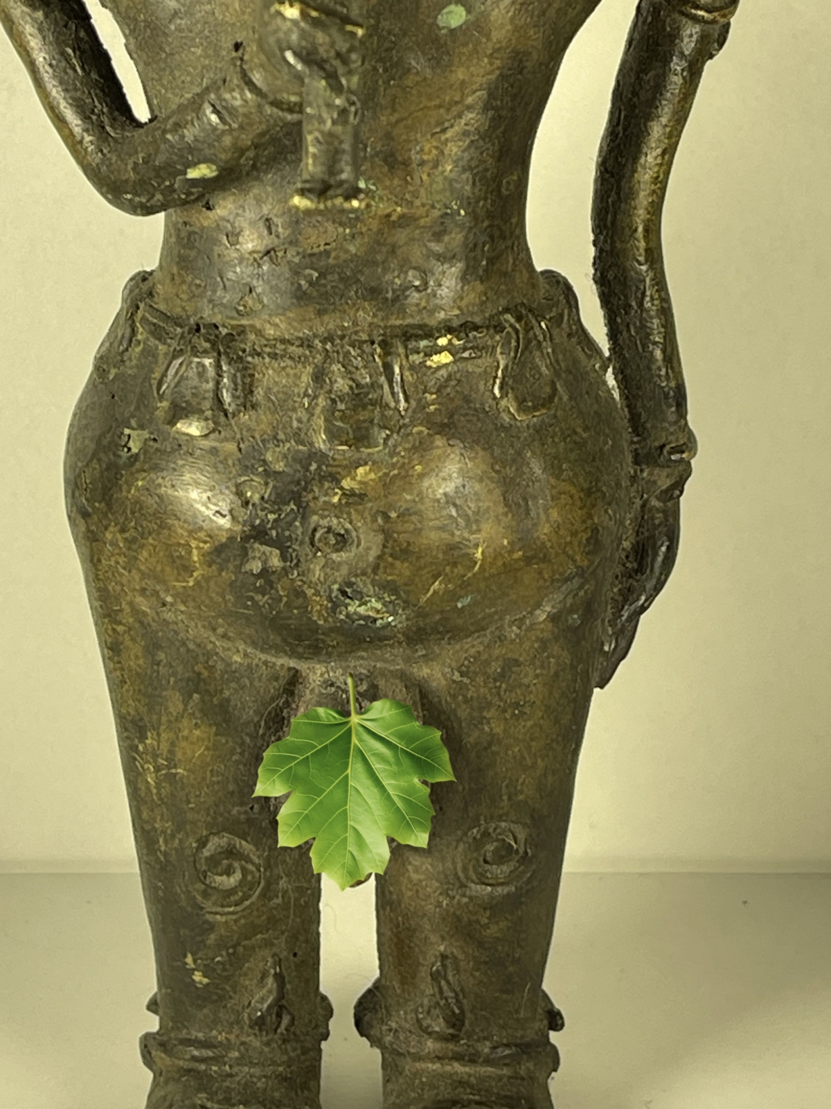 southeast_asian_bronze_figure_male_sculpture_thailand_laos_khmer_19/20th_century