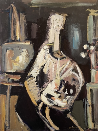 peintre_au_chevalet_par_joseph_stamboulian_provence_1937-