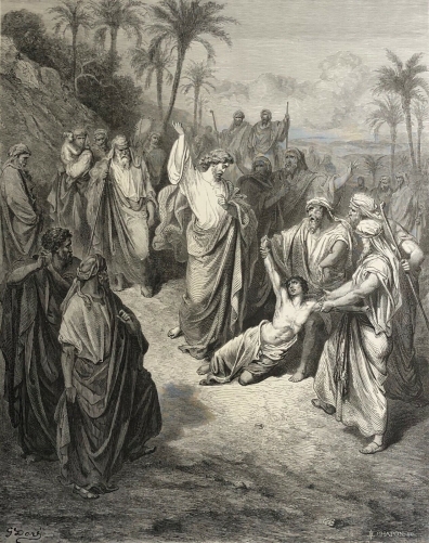 jesus-christ_guerison_du_lunatique_gustave_dore_1874