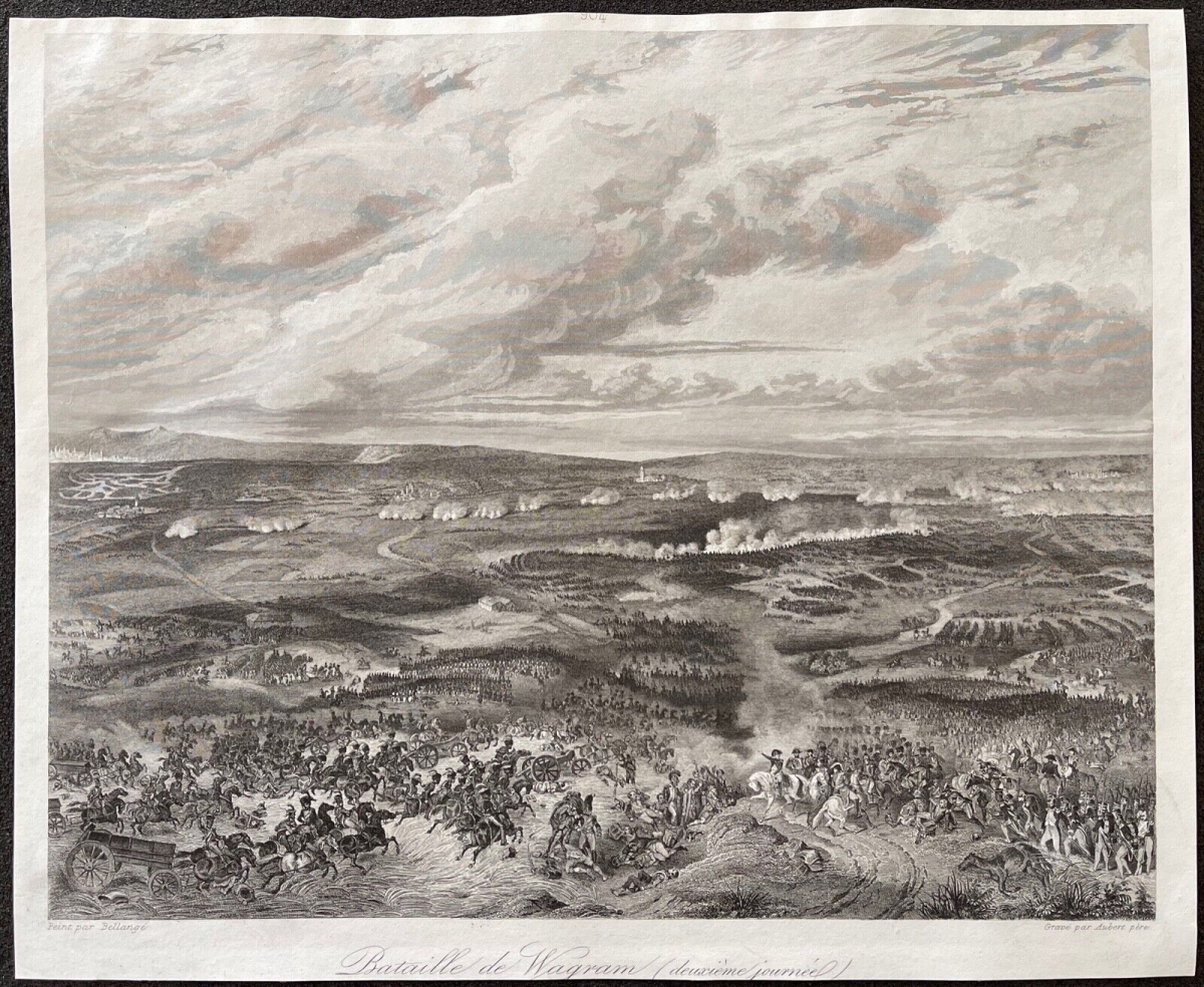 wagram_bataille_1809_napoleon_bonaparte_c_1840_empire_france_autriche