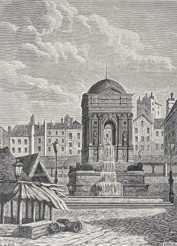 paris_fontaine_de_innocents_place_joachim-du-bellay_gravure_1845_france