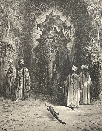 le_rat_et_l_elephant_gustave_dore_xylographie_fable_la_fontaine_1868