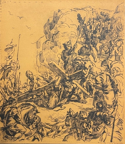 le_portement_de_croix_eugene_delacroix_1798-1863_fac-simile_photogravure_1928