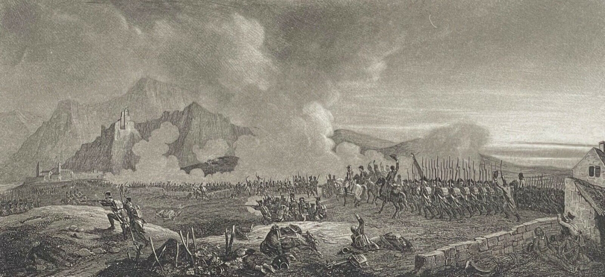 combat_de_diernstein_autriche_1805_napoleon_bonaparte_empire_france_vers_1840