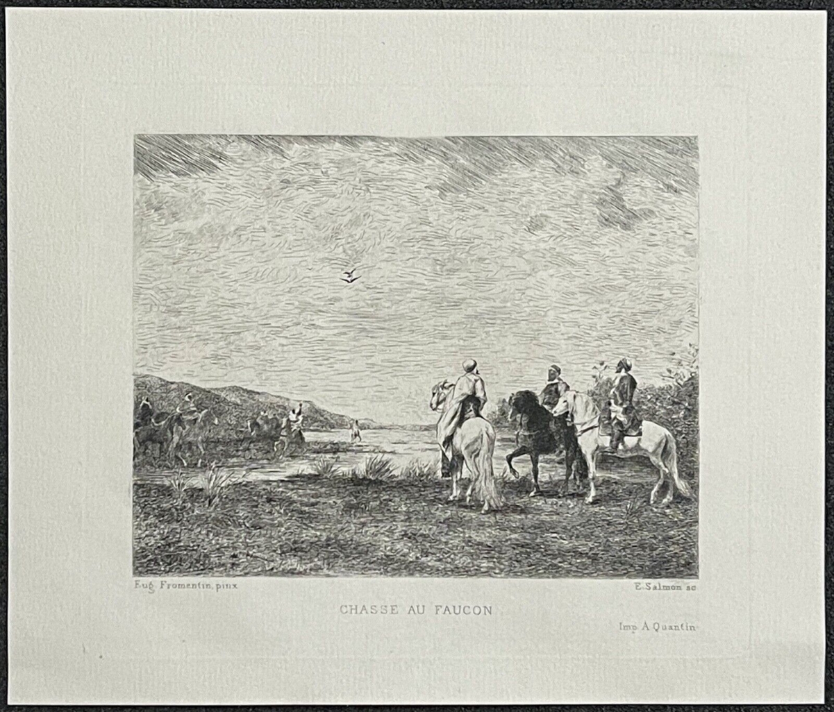 chasse_au_faucon_eugene_fromentin_1820-1876_s_salomon_1881_arabe_fauconnier
