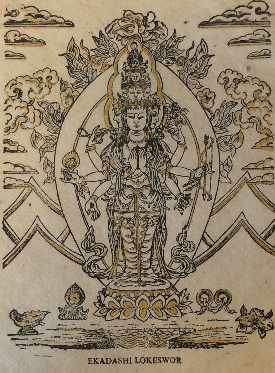 bouddhisme_hindouisme_ekadashi_lokeswor_estampage_rehausse_xxe_buddhism_hinduism