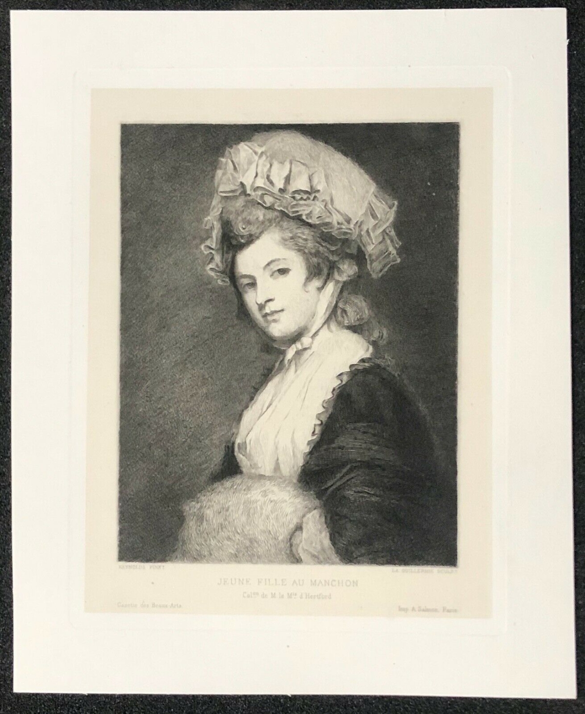 joshua_reynolds_1723-1792_jeune_fille_au_manchon_c1860_graveur_la_guillermie