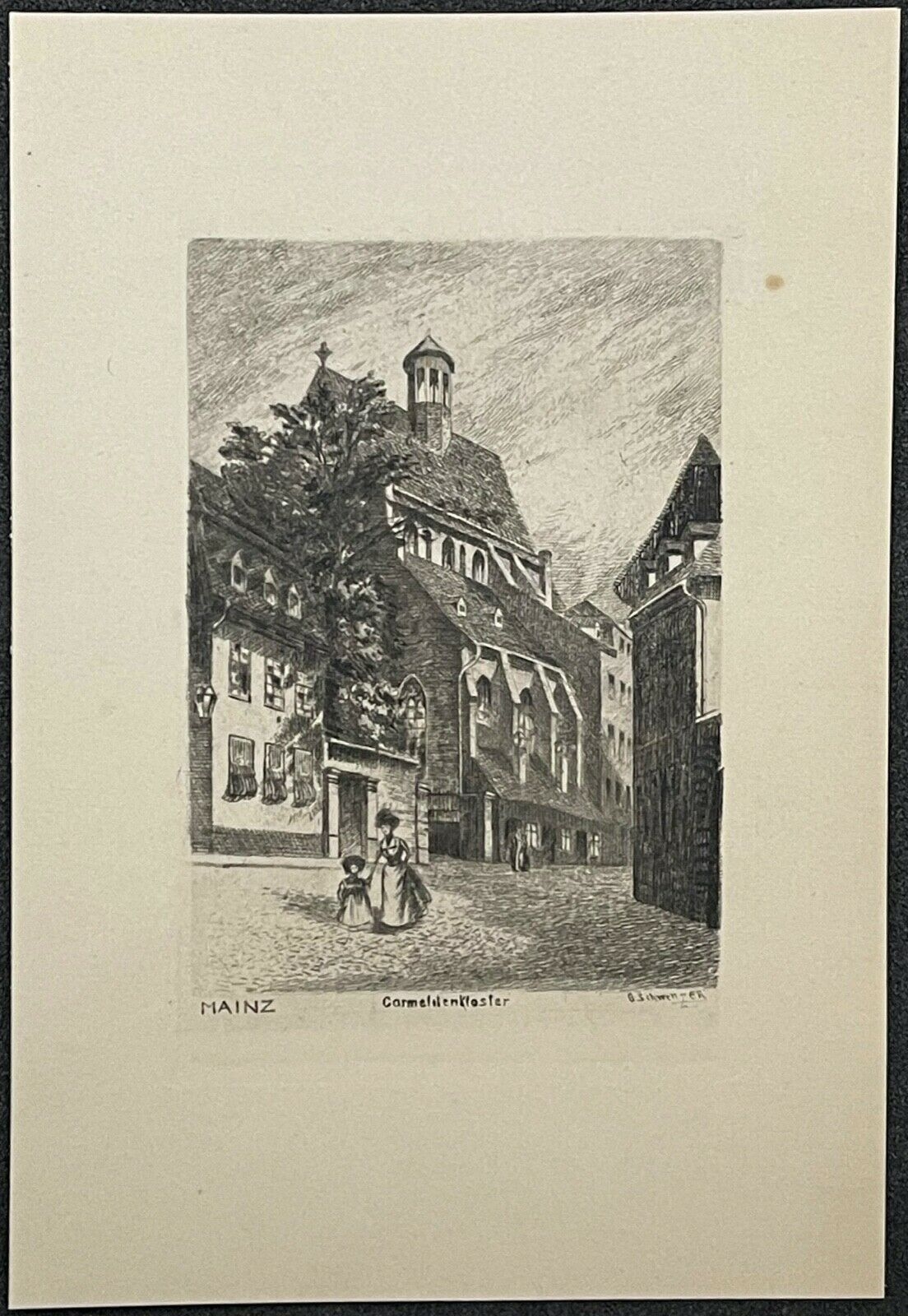 mainz_am_rhein_carmeldenklaster_allemagne_c_1910_schwenzer_mayence_deutschland