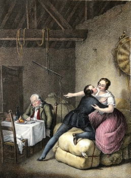 lamant_et_le_cocu_aquatinte_xixe_anonyme