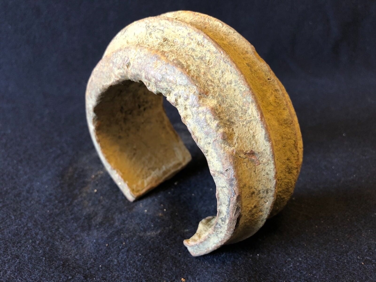 mongo_afrique_congo_belge_ancien_bracelet_monnaie_bijoux_bronze_1kg_565