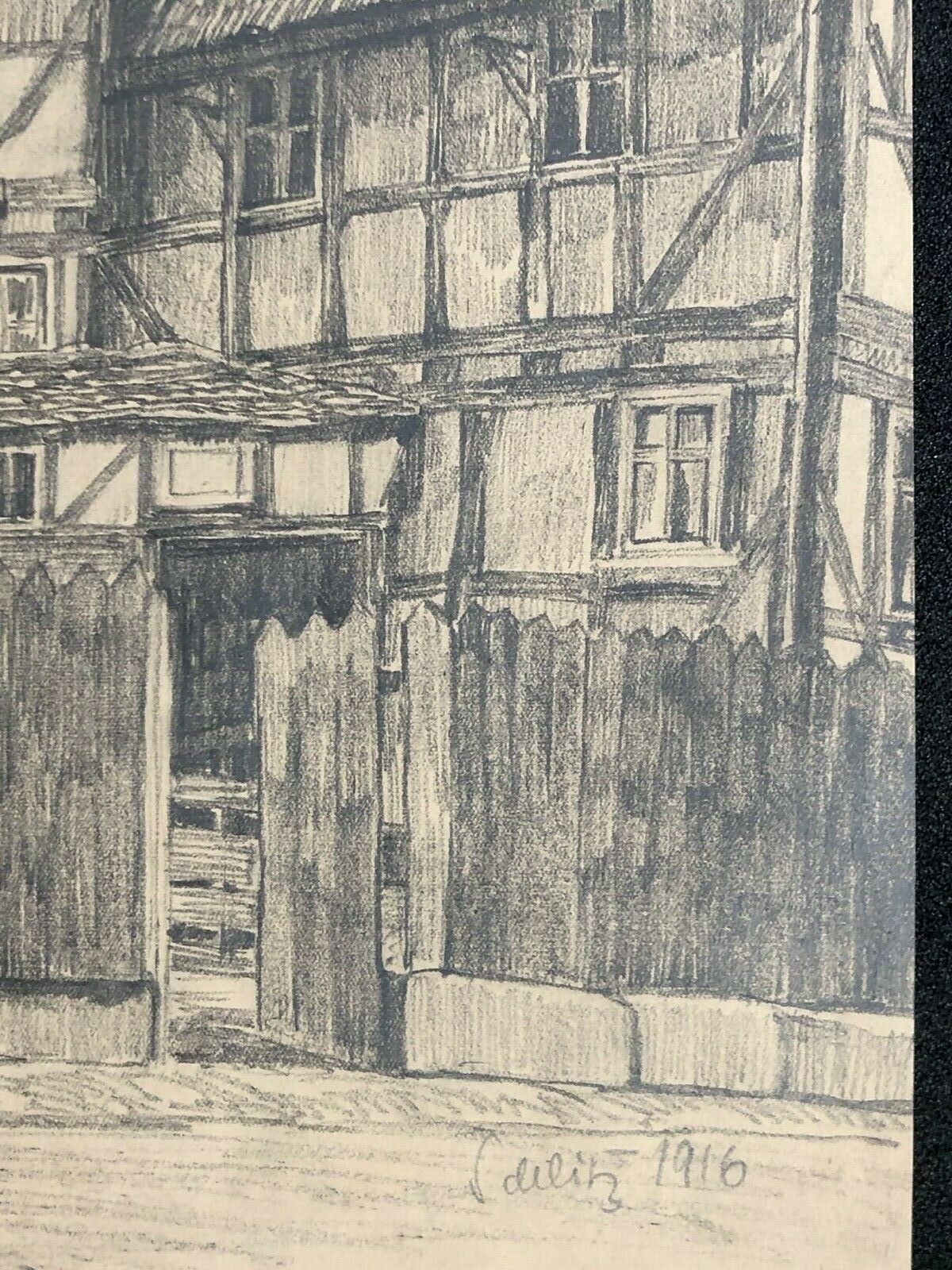 schutz_verbandsgemeinde_daun_grand_dessin_au_graphite_de_1916_allemagne
