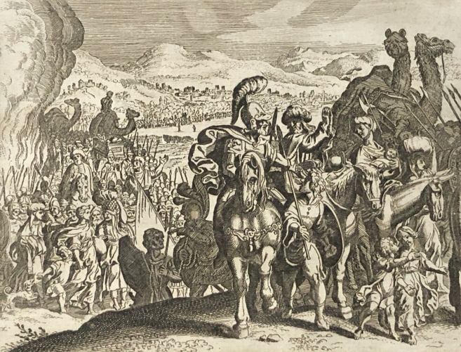 josue_passe_le_jourdain_dapres_merian_xvii_genese_cheval_chevaux