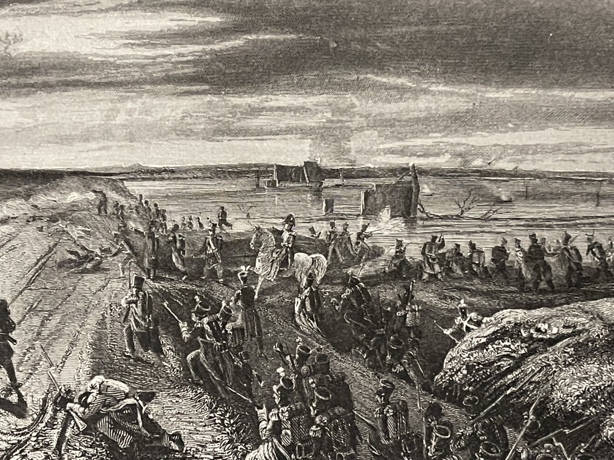 combat_de_doel_belgique_hollande_france_1832_estampe_xixe_belgium_lithographie