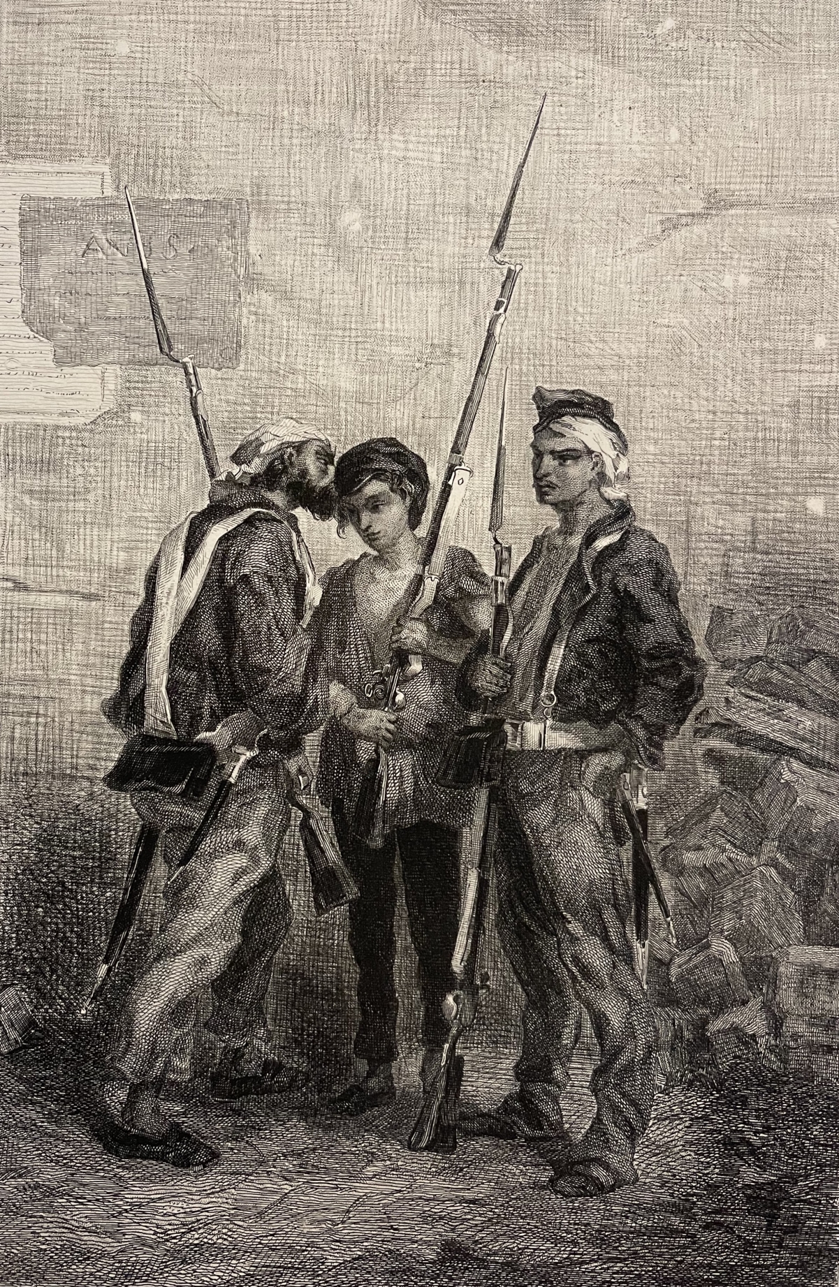 revolution_1848__adolphe_pierre_leleux_1812-1891__lartiste_louis-philippe_1850_