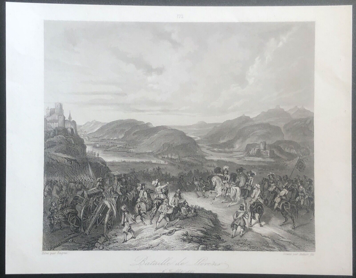 espagne_bataille_de_llorens_6_juillet_1645_gravure_xixe