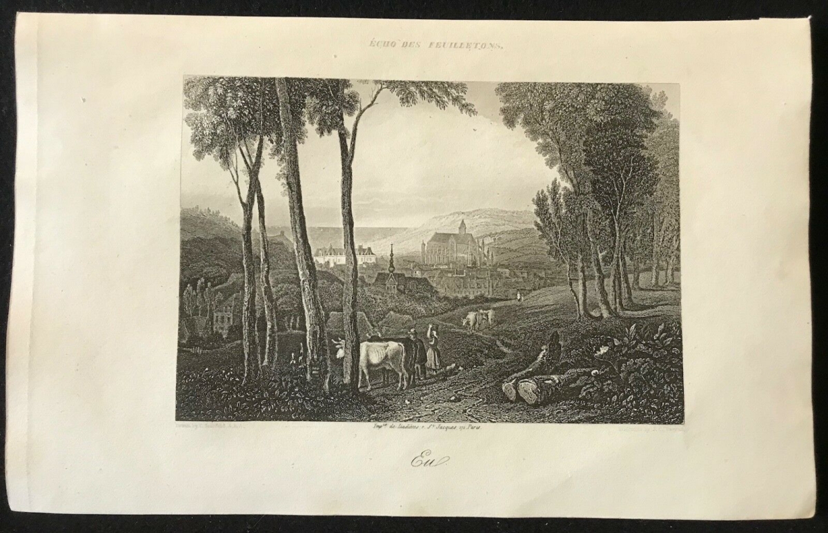 ville_deu_seine-_maritime_normandie_en_1857_gravure_xixe
