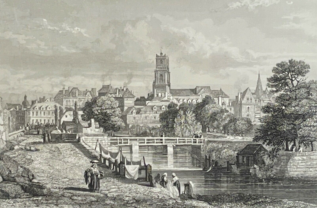 rennes_bretagne_ille-et-vilaine_lithographie_de_1860_france_xix