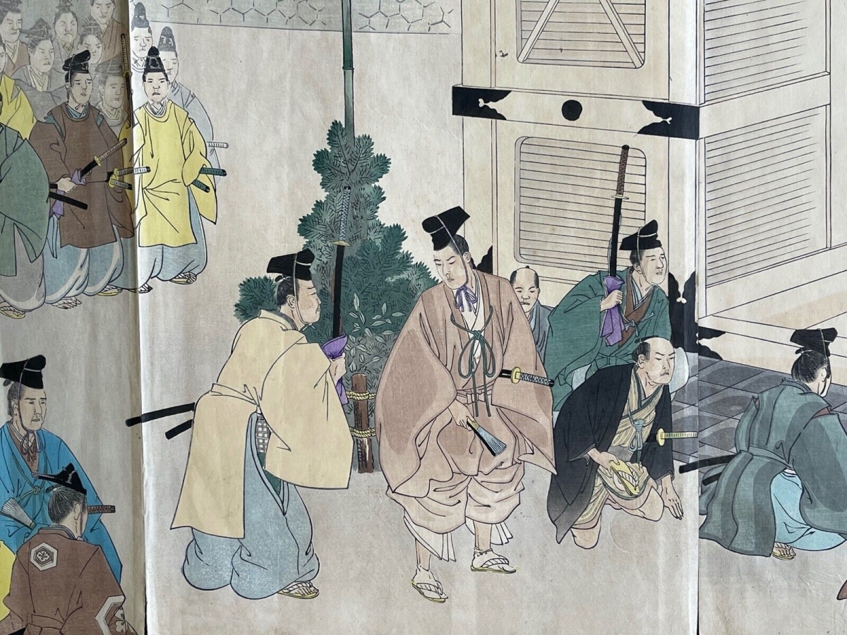 samourai_au_chateau_de_chiyoda_par_toyohara_chikanobu_1838-1912_japon_1897