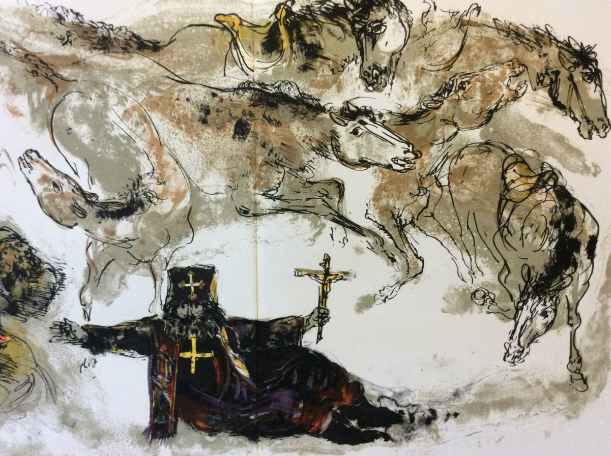 walter_spitzer_lithograhie_originale_le_temps_du_mepris_andre_malraux