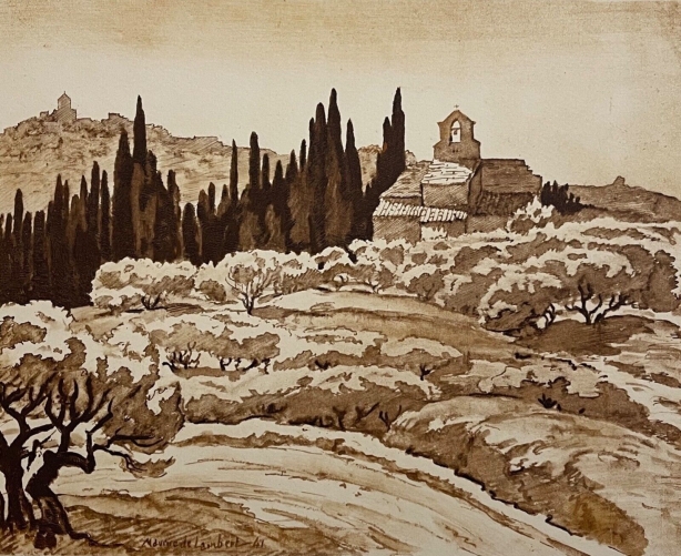 theziers_gard_la_chapelle_vers_1942_france_provence