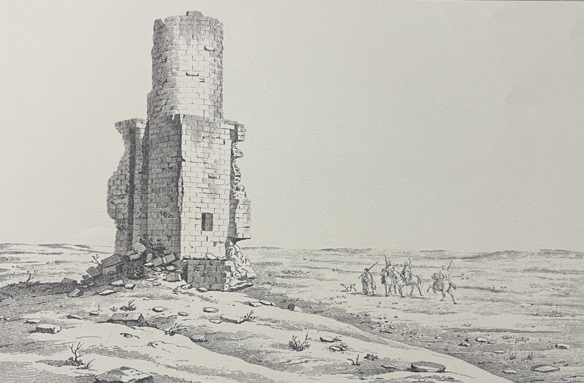 egypte_phare_de_taposiris_magna_abusir-mariout_vers_1825_retirage_1979