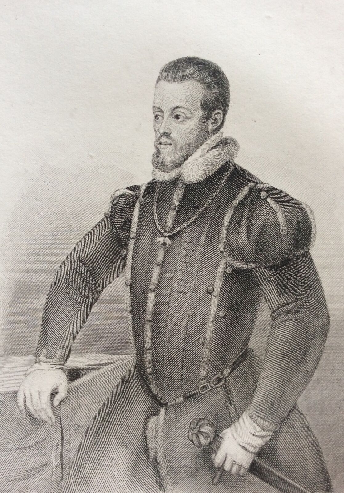 phillipe_ii_roi_d_espagne_gravure_xixe_philip_king_spain