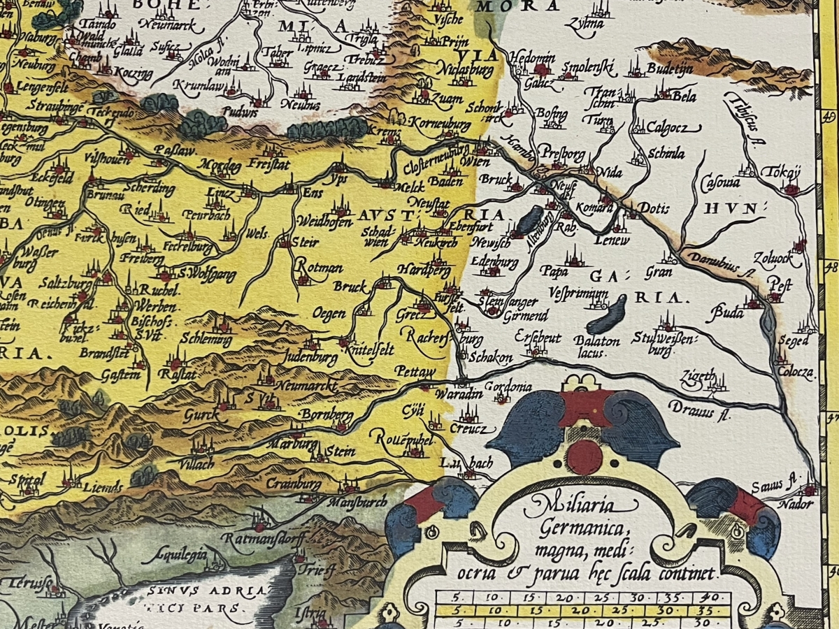 allemagne_germaine_carte_abraham_ortelius_1584_tirage_de_1969