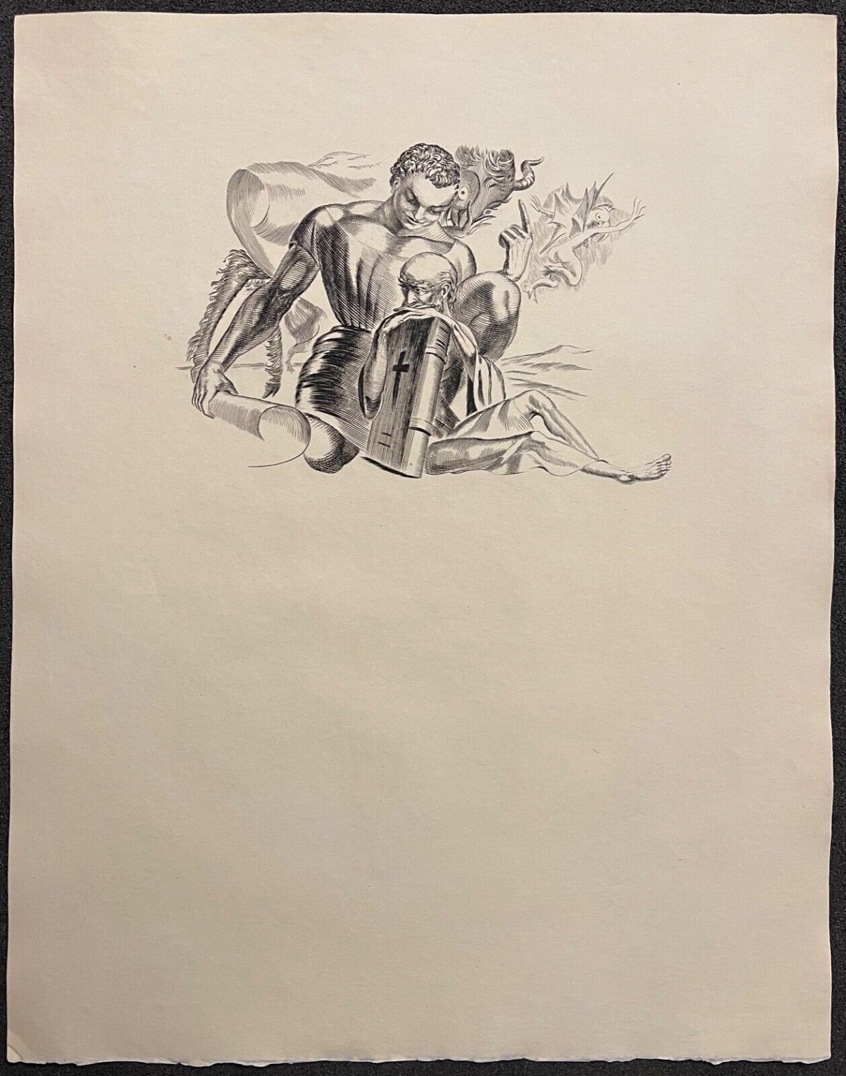 raymond_brechenmacher_ecriture_la_tentation_de_saint_antoine_1959_prix_de_rome