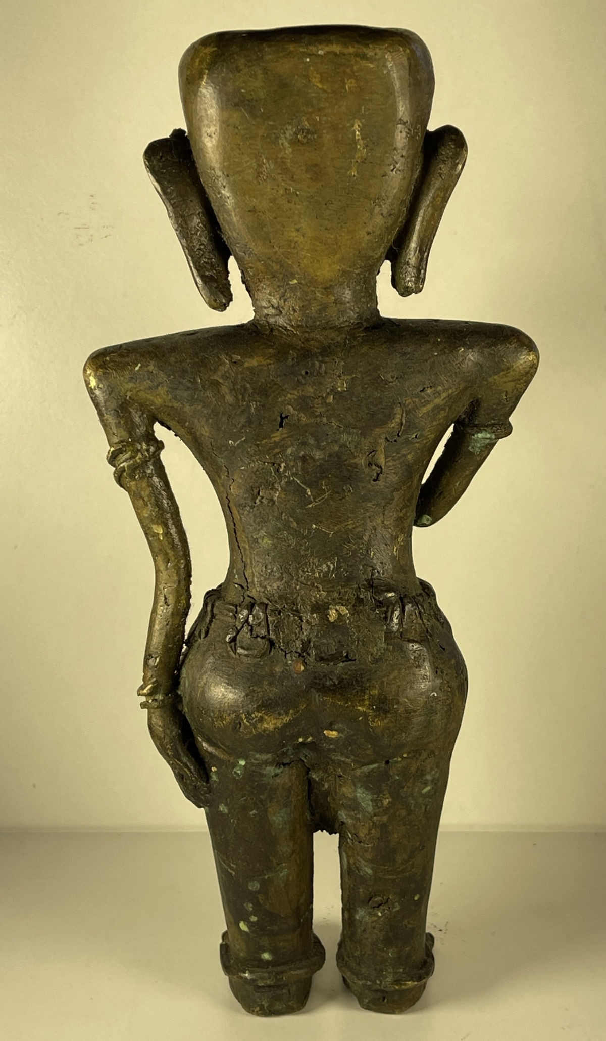 southeast_asian_bronze_figure_male_sculpture_thailand_laos_khmer_19/20th_century