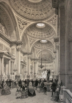 grande_estampe_de_paris_la_madeleine_interieur_en_1866_france