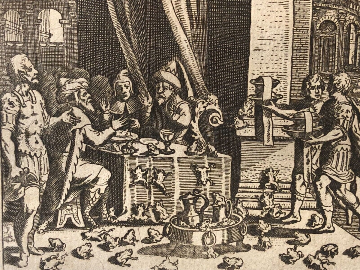 les_dix_plaies_degypte_dapres_matthaus_merian_1593-1650_xviie_grenouille