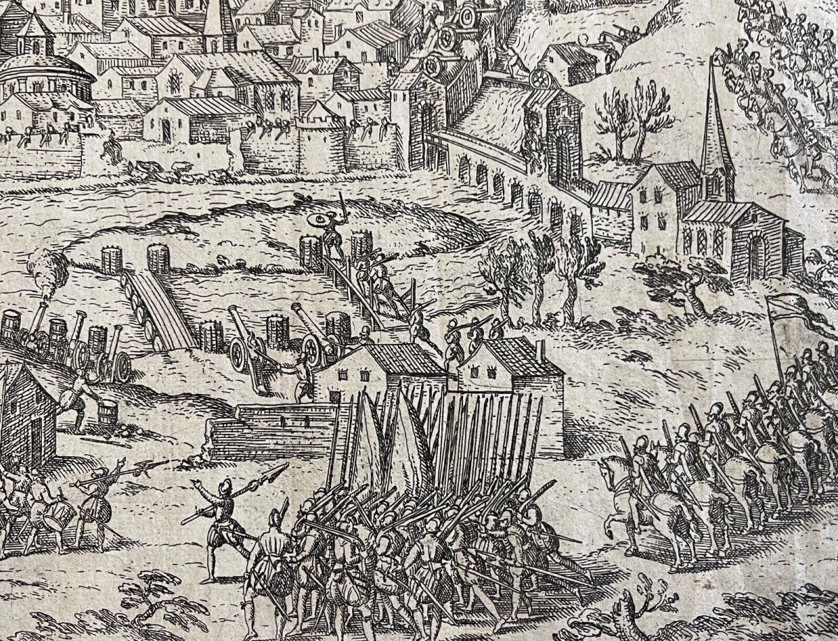 siege_poitiers_1569_guerre_protestant_catholique_frans_hogenberg_vers_1580_xvie