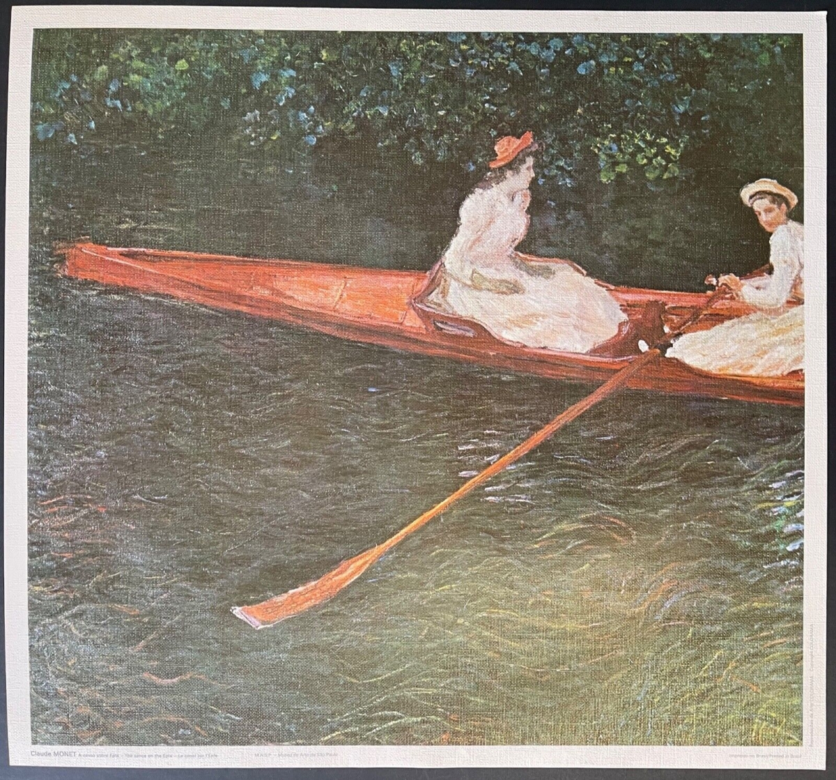 claude_monet_le_canot_sur_lepte_lithographie_musee_sao_paulo_bresil