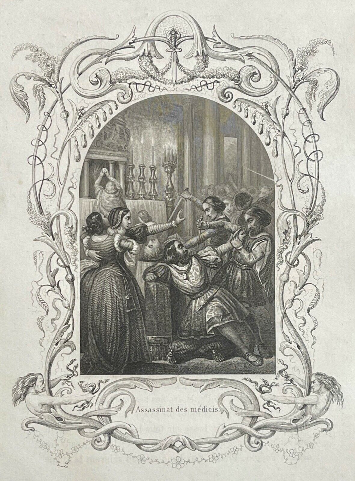 assassinat_des_medicis_gravure_conjuration_des_pazzi_florence_italie_c_1850
