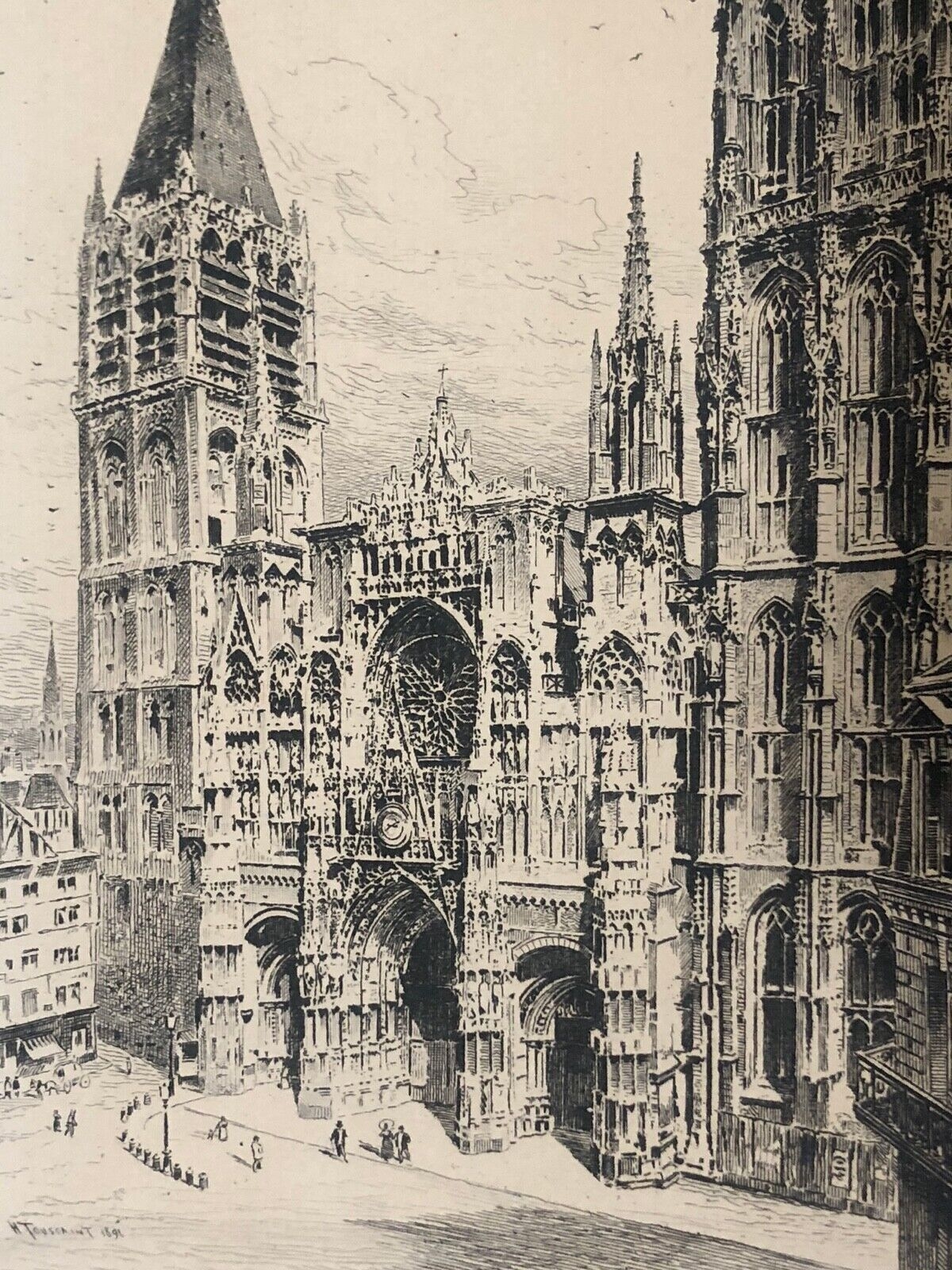 rouen_la_cathedrale_pointe_seche_c_1880_henri_toussaint_1849-1911