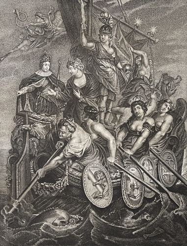 rubens_la_majorité_de_louis_xiii_de_marie_de_medicis_lithographie_c_1868